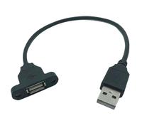 Cavo di prolunga USB 2.0, cavo dati, estensore maschio-femmina, 1 m