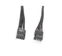 Cavo di Prolunga USB 2.0 da 9 Pin Maschio A Femmina, per Pannello Frontale Della Scheda Madre del Computer, Filo 24 AWG