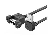 Cavo di prolunga USB 2.0 da maschio a femmina con giunto rinforzato, cavo di collegamento di alimentazione per piccoli dispositivi elettronici