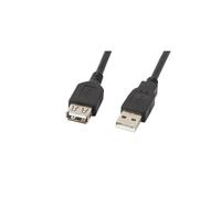 Cavo di prolunga USB 2.0 Lanberg AM-AF da 3 m, nero.