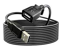 Cavo di prolunga USB 2.0 lungo 25 m, cavo di prolunga USB maschio a femmina, prolunga per trasferimento dati cavo USB, connettore USB per unità flash USB / disco rigido