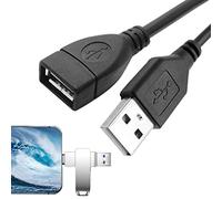 Cavo di prolunga USB 2.0 maschio a femmina, cavo di prolunga per unità flash USB, lettore di schede, hard disk, tastiera, stampante, webcam