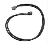Cavo di prolunga USB 2.0 maschio-femmina, terminale anteriore a 9 pin per telaio della scheda madre, cavo di prolunga USB 2.0 da 9 pin a 9 pin