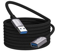 Cavo di Prolunga USB 3.0 5M 5Gbps A ad A per Chiavetta, Lettore di Schede, Tastiera, Stampante, Scanner, Fotocamera, Mouse, Cuffie, Hub, Webcam, PS5/4