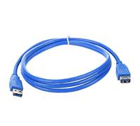 Cavo di prolunga USB 3.0 maschio femmina cavo di trasferimento ultra ad alta velocità 5 Gbps utilizzato per stampante fotocamera digitale videogiochi tastiera mouse HDD esterno ecc 1,5 m/1,5 m