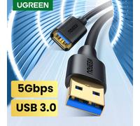 Cavo di prolunga USB 3.0 UGREEN, da maschio a femmina, per il trasferimento di dati, adatto per Playstation, X Box, Oculus VR, chiavette USB, lettori di schede, hard disk, tastiere, stampanti, fotocam