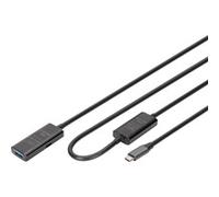 Cavo Di Prolunga Attivo Usb 3.2 Gen1 5G Usb-C - Usb-A 10 Mt