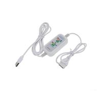 Cavo di prolunga USB con telecomando per ventole USB da 5 V e luci LED, cavo timer da 2 m con 4 impostazioni, controllo 2/4/6/8/12H, bianco, per uso domestico e ufficio