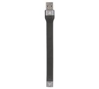 Cavo di prolunga USB portatile flessibile che supporta la ricarica rapida PD QC2.0, connettori placcati in oro, materiale PVC morbido e piatto per
