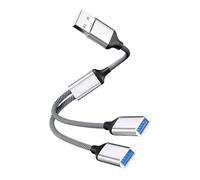 Cavo di prolunga USB Splitter di alimentazione maschio a femmina adattatore porta Extender Hub dati caricabatterie Power Split adattatore USB Hub per gioco