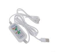Cavo di prolunga USB telecomandato da 200 cm per ventole USB da 5 V e luci a LED, con opzioni timer e funzionalità di funzionamento a doppia modalità
