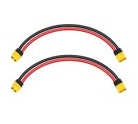 Cavo di prolunga XT60 da 2 pezzi 12AWG 1FT con connettore maschio femmina per