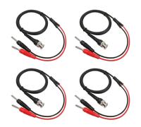 Cavo di prova con sonda BNC P1009 da BNC a doppia spina a banana impilabile da 4 mm