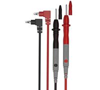 Cavo di prova multimetro resistente al calore con isolamento in PVC multimetro sonde con coppia di picchi per tensioni di misurazione stabili, tester di resistenza alla corrente