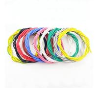 Cavo di rame da 5/10 m, 32 30 28 26 24 22 20 18 AWG | Standard UL3135, isolato in gomma siliconica morbida, flessibile, for cavi di illuminazione for lampade LED elettroniche(PURPLE,5M_24AWG)