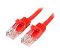 Startech.com Cavo di Rete da 10 M Rosso Cat5E Ethernet Rj45 Antigroviglio, Cavo Patch Snagless