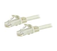 StarTech.com Cavo di Rete Bianco da 0,5m Cat6 UTP Ethernet Gigabit RJ45 Antigroviglio, 50cm