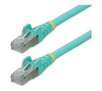 StarTech.com Cavo Ethernet CAT 6a - 1m - Acqua - Cavo di rete LAN Low Smoke Zero