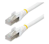 StarTech Cavo Ethernet NLWH-50C-CAT6A-PATCH - CAT6a 50 cm Bianco S/FTP LSZH 10GbE