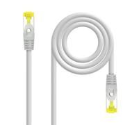 Cavo di rete a tubo LSZH CAT.6A SFTP AWG26 da 25 cm offre alta velocità e protezione contro le interferenze elettromagnetiche, ideale per connessioni di rete stabili e sicure.