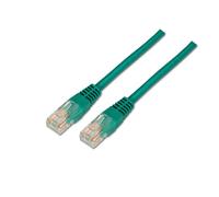 AISENS A135 - 0248 - Cavo di Rete Latiguillo rj45, 3 m, 10/100/1000 Mbit/s, Switch/Router/Modem/Pannello di derivazione/Punto di Accesso/Campi di Collegamento, Colore: Verde