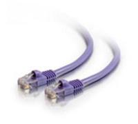 C2G 1.5m Cat5e 350MHz Snagless Patch Cable cavo di rete Viola 1,5 m NEW