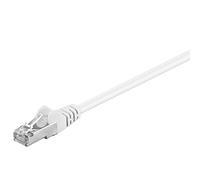 Cavo di rete CAT 5e, F/UTP 2 x RJ45 maschio Schermatura totale: pellicola CAT 5-0200 F/UTP BIANCO 2 m SB