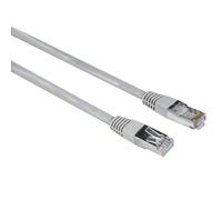 Hama 00200919 RJ45 Cavo di rete, cavo patch CAT 5e F/UTP 15 m grigio guaina in PVC, ritorto in coppia 1 pc(s)