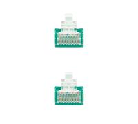 CAVO DI RETE CAT.6 UTP AWG24 2.0 M VERDE: Ideale per connessioni veloci e trasmissione dati affidabile. La sua flessibilità lo rende perfetto per installazioni in casa o in ufficio, garantendo