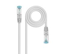 Cavo di rete Cat.7 con guaina LSZH (Low Smoke Zero Halogen) e schermatura SFTP (Shielded Foiled Twisted Pair). Dispone di conduttori PIMF (Pairs in Metal Foil) AWG26 e una lunghezza di 5 m