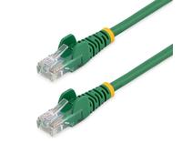 Cavo di Rete Cat5e StarTech 2m Verde RJ45 Senza Gancio PoE