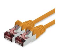 Cavo di Rete Cat6 0,5m Arancione - 1 x Cavo Patch LAN Cat 6 Cavo di Rete LAN Sftp Pimf Lszh Rame 1000 Mbit s