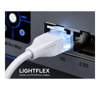 Cavo di rete Cat6 Lanview LV-LIGHT-UTP6015W SmartClick LSZH