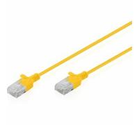 Cavo di rete CAT6 U/UTP Slim 10x0.3m giallo Digitus