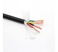 Cavo di rete, Cavo for Catena Portacavi Da Traino 2-5 Conduttori PVC Schermato In Rame Quadrato 0,2-1,5 mm(4 Cores,Square 0.3mm)