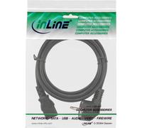 Cavo di rete - contatto di terra angolato sulla spina dell'apparecchio freddo C13 - 1,5 m NEW