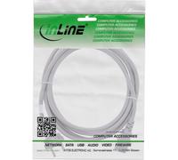 Cavo di rete - contatto di terra diritto all'ingresso dell'apparecchio C13 - 0,5 m - grigio NEW