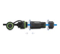 Cavo di Rete Delock RJ45 IP68 Starlink CAT6 1 m