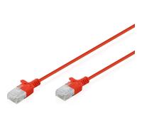 Cavo di Rete Digitus CAT6 U/UTP Slim 1.5m Rosso