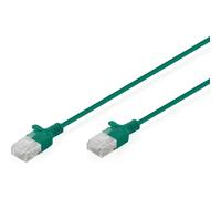 Cavo di Rete Digitus CAT6 U/UTP Slim Patch 3m Verde