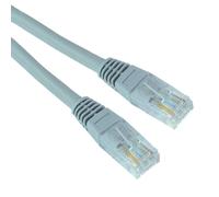 Cavo di Rete Ethernet LAN Patch Cat5e RJ45 10m Grigio Switch Electronics