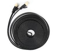 Cavo di rete EVTSCAN 10 Gigabit a doppia schermatura CAT7 8-Core Twisted Pair Accessori per computer(1M)