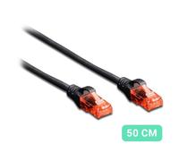 Cavo di rete Ewent Cat6 U/utp 0,5 m nero