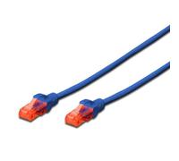 Cavo di rete Ewent RJ45 Cat 6 U/UTP 1m Blu