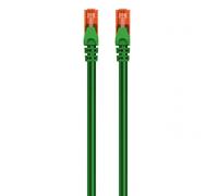 Ewent EW-6U-030G Cavo di Rete Patch Cat 6 U/UTP, AWG 24/7, 2 Connettori RJ45, 3m, Verde