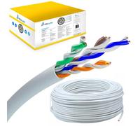 EXTRALINK Cavo Ethernet Interno 100m Cat5e U/UTP LAN AWG24 - 100% Rame Puro, Compatibile PoE, Fino a 1 Gbps, Guaina in PVC Flessibile, Facile da Installare per Reti Domestiche e Professionali