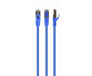 Cavo di Rete Gembird PP6A-LSZHCU-B-1M Cat6a S/FTP LSZH Blu 1m Cavo di Rete Gembird PP6A-LSZHCU-B-1M Cat6a S/FTP LSZH Blu 1m