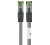 Cavo di rete Goobay 55138 Cat8.1 3 m S/FTP RJ-45 Grigio alta velocità