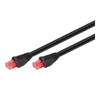 Cavo di rete Goobay 55434 20 m Cat6 U/UTP Nero