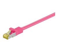 Cavo di rete Goobay RJ-45 CAT7 2m Magenta S/FTP